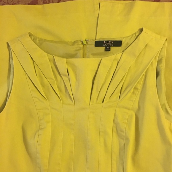 Alex Marie Sheath MIDI Dress in Green Fitted Size 12 - Picture 4 of 9